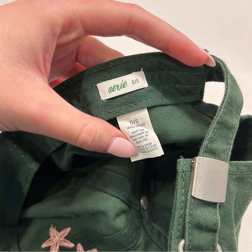 Aerie Green Baseball Hat - Picture 5 of 6